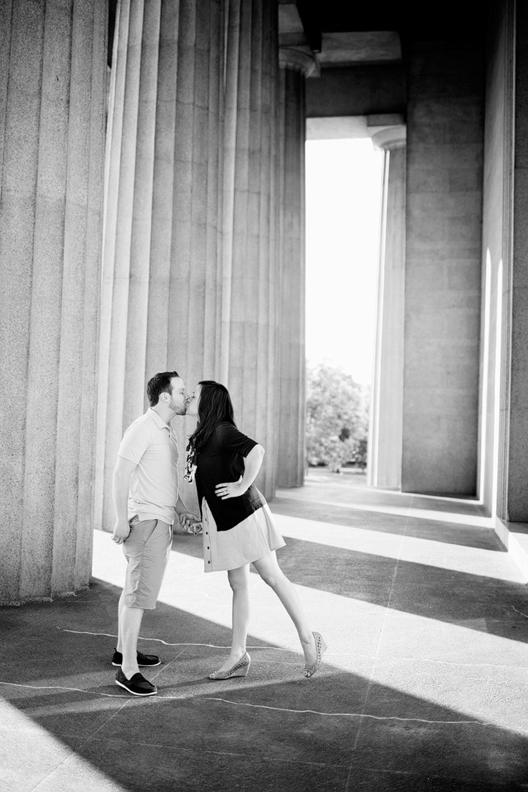 nashville centennial park engagement pictures