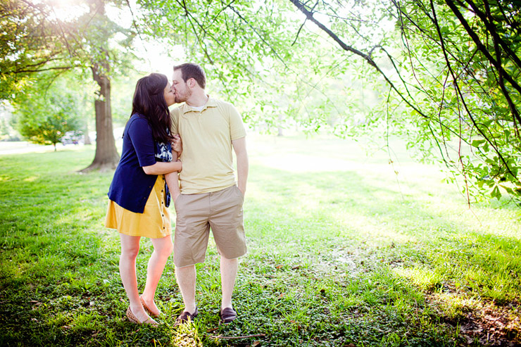 downtown nashville engagement photos