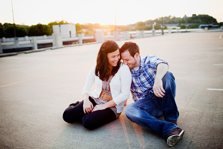 romantic nashville engagement photos