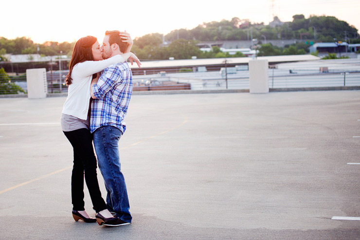 nashville urban engagement pictures