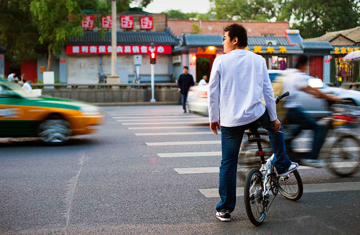 beijing boy on a bicycle