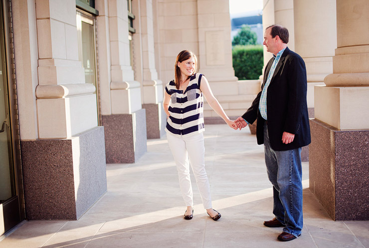 downtown nashville engagement photos