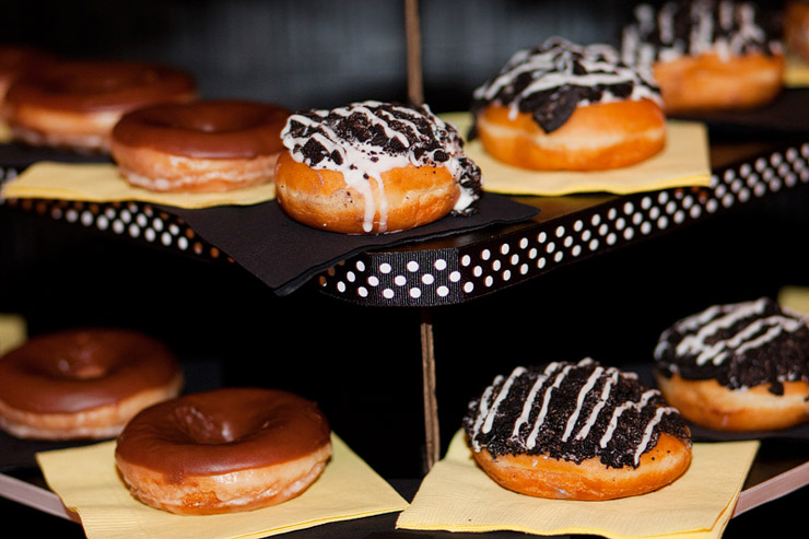 donuts at a knoxville wedding