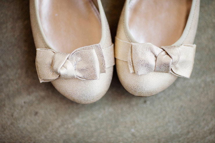 the bride\'s shoes