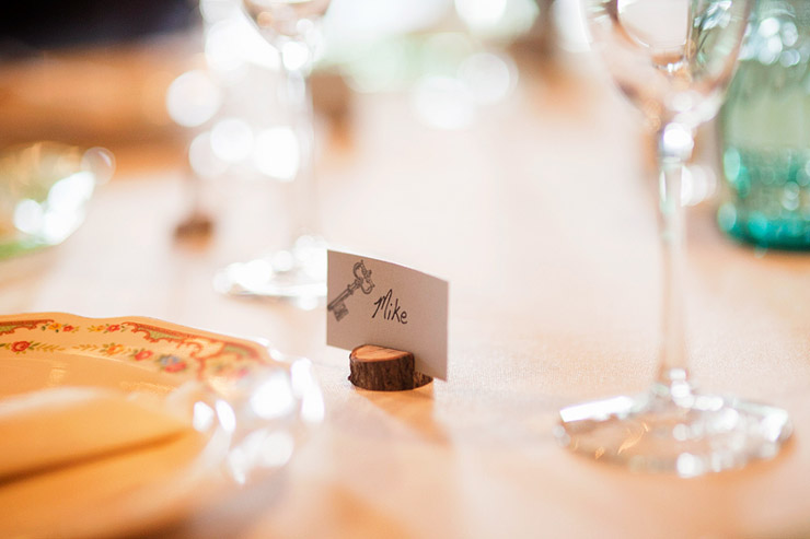 diy name cards for weddings