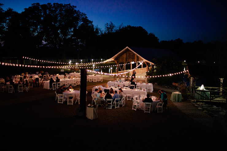 legacy farm wedding reception