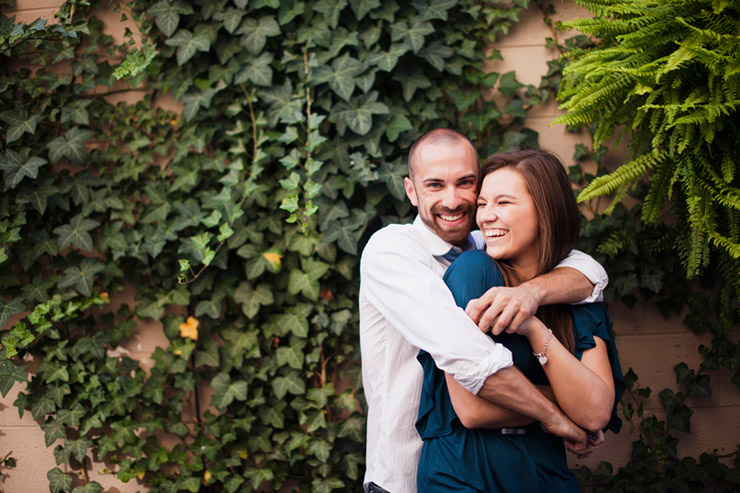 downtown chattanooga engagement session