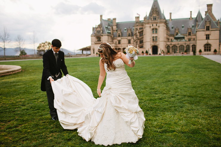 wedding photos at biltmore estates