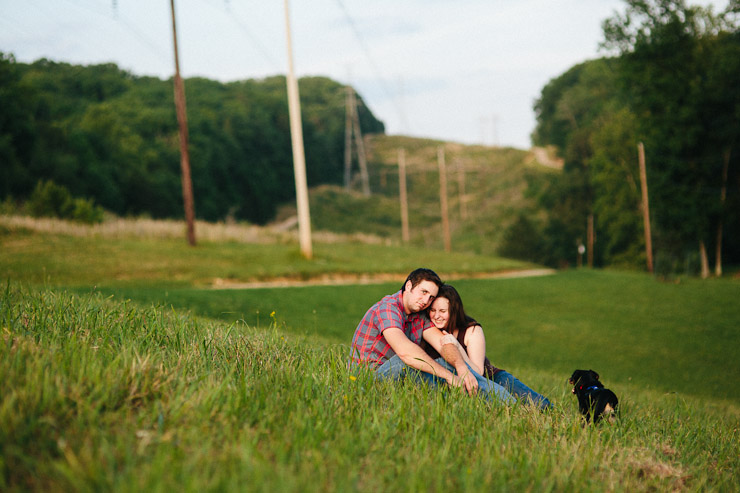 oak ridge engagement session