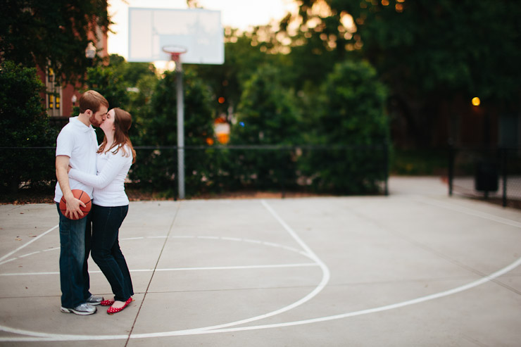 basketball engagement session