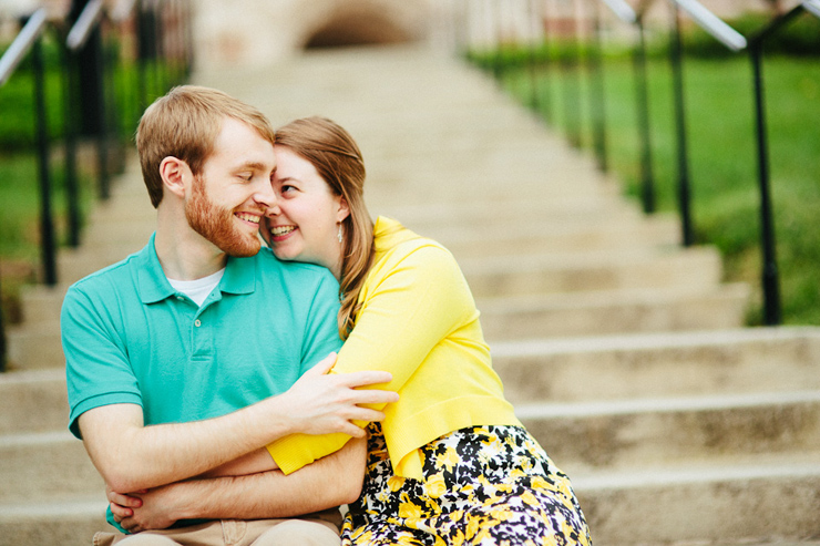 The Hill UT engagement photos