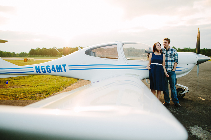 middle tennessee state university engagement photos