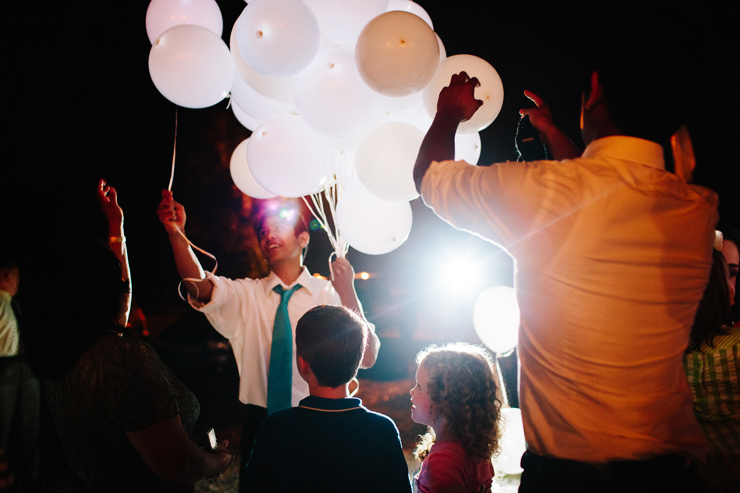 wedding balloons with led lights