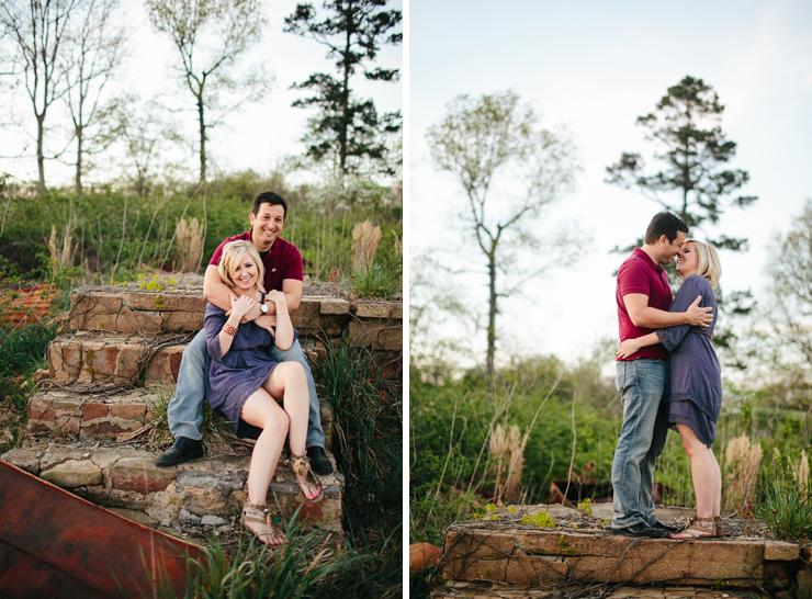 rural georgia engagement session