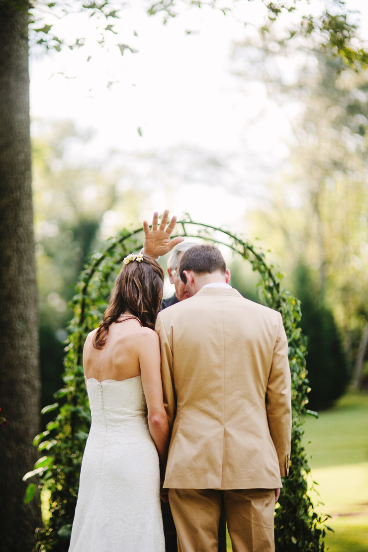 backyard wedding in east tennessee