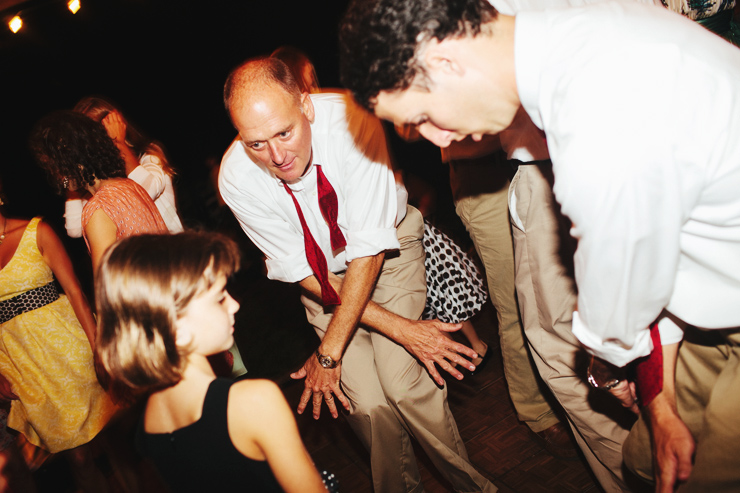 dancing at a wedding