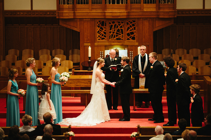 Concord United Methodist Church wedding ceremony