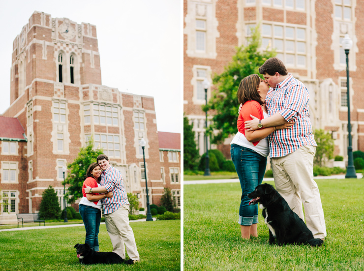 UT engagement photos