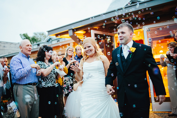 leaving the reception at legacy farms2